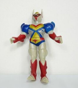 ★当時物【中嶋製作所】宇宙の騎士テッカマン 全長18cm ソフビ タツノコプロ 中古現状品 売切り★