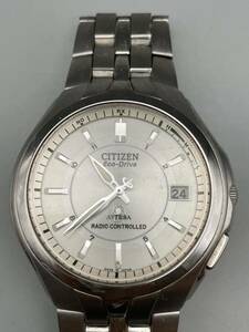 【稼働品】 CITIZEN シチズン ATTESA アテッサ 腕時計 H410-T007627 エコドライブ