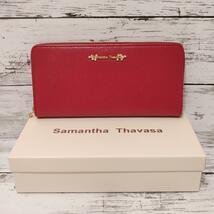 ★未使用★Samantha Thavasa　サマンサタバサ　長財布　レッド_画像1
