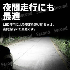 LED バルブ ホワイト フォグランプ ヘッドライト 7600lm 6000K 3800lm H8 H9 H11 H16 LEDフォグランプ LEDヘッドライト 白 安心保証の画像3