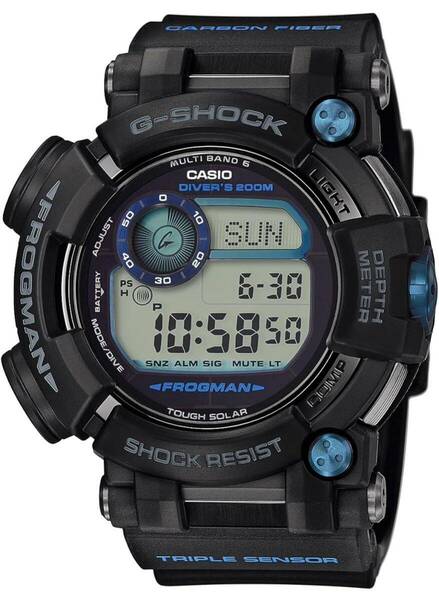 CASIO カシオ 腕時計 ジーショック ダイバーズウォッチ FROGMAN 電波ソーラー GWF-D1000B-1JF