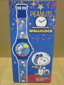 ★未使用品★PEANUTS watch form WALLCLOCK Snoopy スヌーピー★