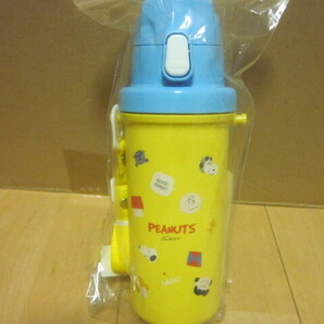 ★未使用品★Snoopy スヌーピー（PEANUTS）BOX+スリッパ（22~24）+水筒+がまぐち×2+下敷き×2セット★の画像4