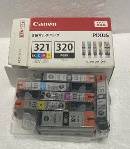 CANON純正 BCI321+320 5色マルチパック おまけBK増量