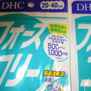 ☆新品・DHC フォースコリー 20～40日分 3袋の画像2