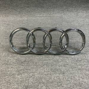 6gK1792E◆Audi アウディ エンブレム 8T0 853 605　BTA 5827 100 80 純正 正規品 自動車 パーツ 部品