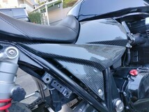 スズキ　GSX1400　ブラックダイヤモンド　blackdiamond A-TECH　カーボン サイドカバー左右セット_画像10