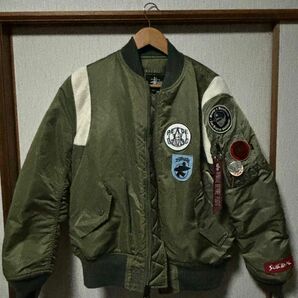 STUSSY×ALPHA×fragment 25周年 MA-1