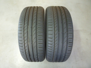 ★新車外し コンチネンタル ContiSportContact5 SSR RSC 225/45R18 91Y BMW 3シリーズ 純正 タイヤ 2本セット★