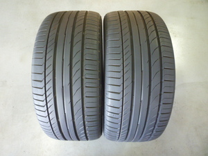 ★新車外し コンチネンタル ContiSportContact5 SSR RSC 255/40R18 95Y BMW 3シリーズ 純正 タイヤ 2本セット★