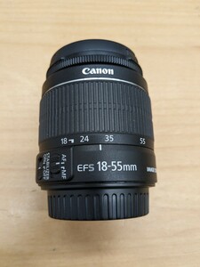 【c290】 Canon IMAGE STABILIZER EFS 18-55mm キャノン カメラレンズ 0.25m/0.8ft イメージ スタビライザー