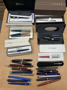 【c382】万年筆 おまとめ MONTBLANC PARKER PILOT PLATINUM ジバンシー カランダッシュ バレンチノ ボールペン シャーペン 