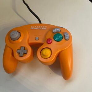 Nintendo ゲームキューブ コントローラー オレンジ
