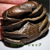 茶道具 蟹 カニ 純銅製 置物：7*5*3cm_画像5