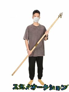 密教法具 錫杖 禅杖 法杖 長さ約174ｃｍ しゃくじょう 声杖 鳴杖 魔除け 厄除け 守護 禅杖 密教