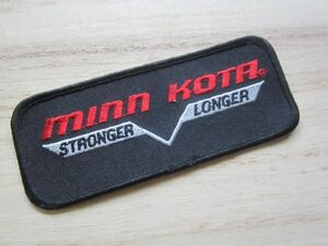 ビンテージ minn KOTA STRONGER LONGER ミンコタ 電動船外機 メーカー ワッペン/釣り バス釣り タックル 海釣り ベスト キャップ 69