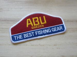 ビンテージ Abu Garcia THE BEST FISHING GEAR アブガルシア ワッペン/釣り バス釣り タックル 海釣り ベスト キャップ バッグ カスタム 37