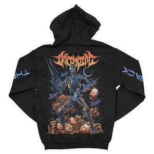 新品 Archspire "Terminated" Zip Hoodie Mサイズ ジップパーカー 輸入品