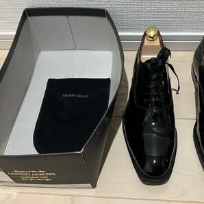 使用品 ユナイテッドアローズ UNITED ARROWS エナメルドレスシューズ UA1002 メンズ ブラック 1328-699-0001-0955 サイズ 7 1/2 の画像1