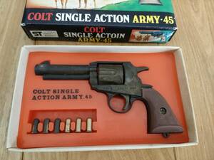 COLT SINGLE ACTION ARMY・45　タイガー化学工業　コルト　シングル　アクション　火薬銃　ミニチュア