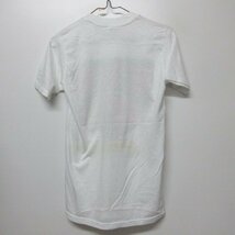 90s USA製　Tシャツ 白　S　1990 フットボール　ビンテージ　オールド　アメカジ　古着　sy1777_画像9