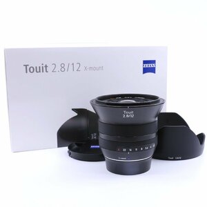 ＜ほぼ新品＞ Carl Zeiss (カールツァイス) Touit 12mm F2.8（フジフイルムX用）