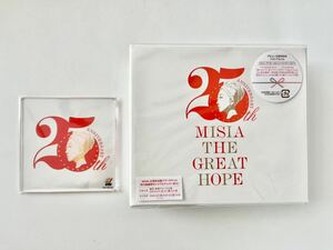 未開封「MISIA THE GREAT HOPE BEST」MISIA25周年 ベストアルバム 特装BOX コースター付 