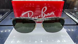 大発見！シルバーメッキ初代オリンピアン２DX B&L RAY-BAN OLYMPIAN 第１世代 1960年代製 アメリカ ボシュロム社 レイバン 銀色ツーデラ