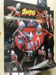 ウルトラマン MIYATA ポスター 2枚(PK34)80 美品 72x51.5cm