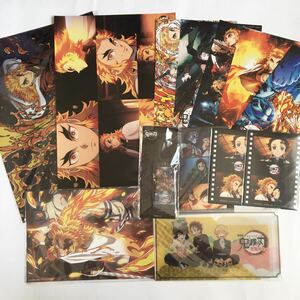 鬼滅の刃　煉獄杏寿郎　無限列車編　複製原画　ブロマイド　マルチケース　Blu-ray DVD アニメイト　TSUTAYA 切符風アクリルキーホルダー