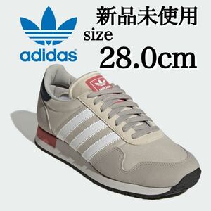 新品未使用 adidas Originals 28.0cm アディダス オリジナルス USA 84 スニーカー シューズ ローテク スエード 3ストライプ 箱有り 正規品