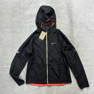 【格安送料】新品未使用 NIKE Mサイズ ナイキ SF マイラー ランニング ウェア ジャケット ブラック 黒 フーディ 軽量 撥水 国内正規品