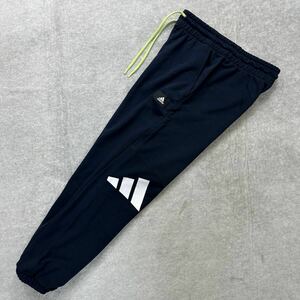 【格安送料】adidas Lサイズ アディダス スウェット ジョガーパンツ ボトムス デカロゴ テーパード フューチャーアイコン ジム 正規品