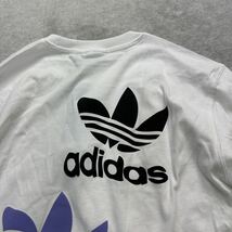 【格安送料】新品未使用 adidas Originals 3XLサイズ アディダス オリジナルス ロンT カットソー Tシャツ ホワイト 白 トレフォイル 正規品_画像3