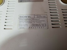 SONY ソニー PSone　プレイステーション　　　　　SCPH-100 SCPH130 LCDモニター 液晶モニター 簡単な動作確認済み　中古　現状品　_画像6