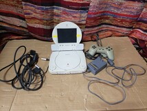 SONY ソニー PSone　プレイステーション　　　　　SCPH-100 SCPH130 LCDモニター 液晶モニター 簡単な動作確認済み　中古　現状品　_画像2