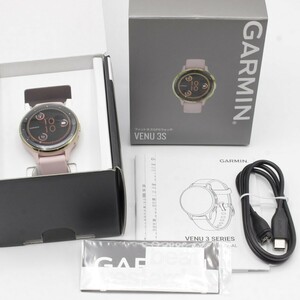 [ новый товар ]GARMIN Venu 3S 010-02785-43 Pink Dawn/Peach Gold смарт-часы ve новый Garmin корпус 