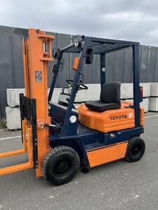 forklift、Toyota、TOYOTA、1tonne、5FGL10、1000kg、ガソリン、茨城発、