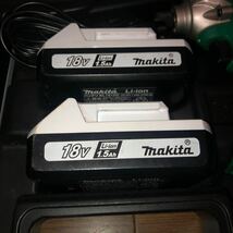 マキタ 充電式インパクトドライバ モデル18V グリーン　MTD002D ／バッテリ ／充電器 ／makita ケース付き！_画像2