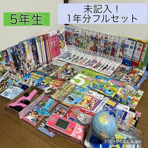 チャレンジ 5年生　1年分まとめ売り全部セット！【未記入！使える！】