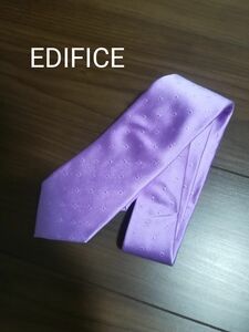 ネクタイ　EDIFICE　 シルク　日本製