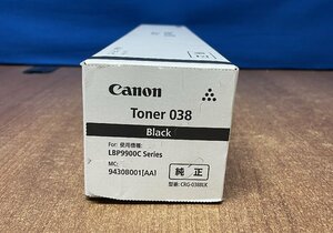 [ Koshigaya departure ]* цена снижена *[CANON] Toner038 ( черный ×1) * оригинальный не использовался тонер * (35223)