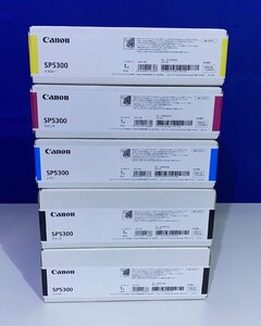 【越谷発】純正未使用品【CANON】トナーカートリッジ ☆SP5300☆ ４色セット(K×2 C×1 M×1 Y×1)（36024）