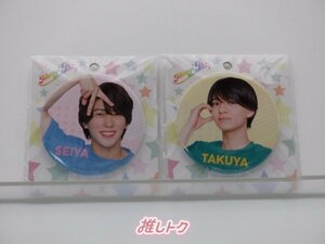 [未開封] ジュニア Johnnys’ ISLAND STORE 缶バッジ 2点セット 末澤誠也/西村拓哉