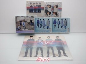 Sexy Zone CD 4点セット RUN 初回限定盤A/B/通常盤/STORE限定盤 3形態購入特典付き [美品]