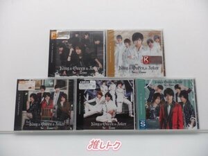 [未開封] Sexy Zone CD 5点セット King＆Queen＆Joker 初回限定盤S 佐藤勝利/K 中島健人/F 菊池風磨/通常盤/会場限定盤