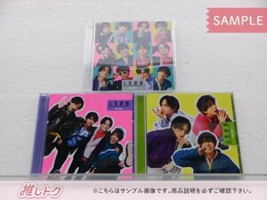 Sexy Zone CD 3点セット 人生遊戯 初回限定盤A/B/通常盤 [難小]