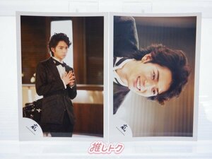 嵐 松本潤 初期 公式写真 2007 花より男子2 リターンズ 道明寺司 ジャニショ 2枚 [良品]