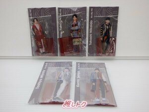 Kis-My-Ft2 アクリルスタンド ジャニーズ アクスタFest 5点セット 藤ヶ谷/横尾/二階堂/千賀/宮田 [良品]