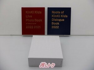 KinKi Kids Roots of KinKi Kids Dialogue Book/Live Photo Book in TOKYO DOME 2022 0101 2点セット [良品]